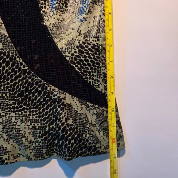 Joseph Ribkoff Short Snake Skin Pattern jacket - Picture 7 of 7